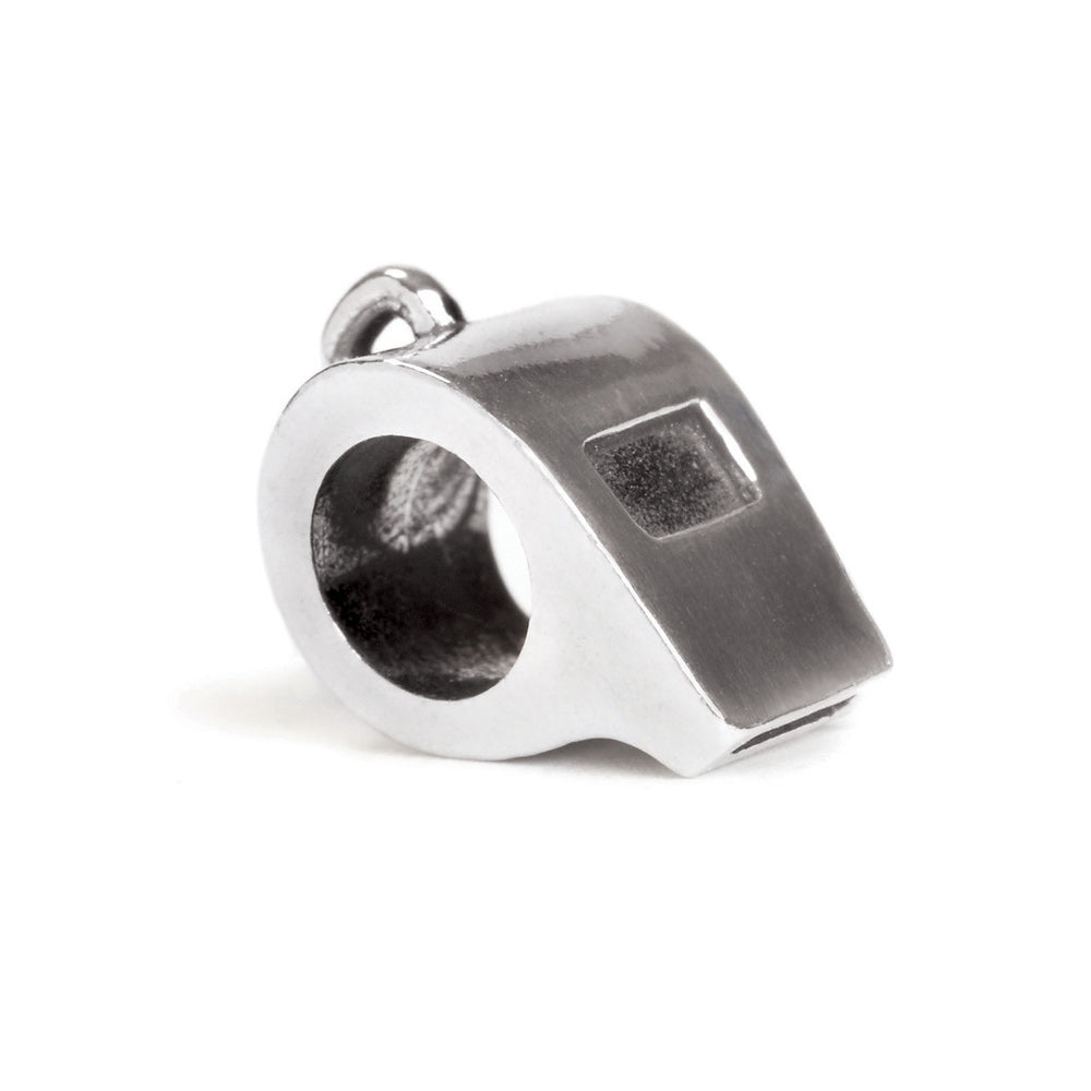 Novobeads Coach's Whistle, Silver