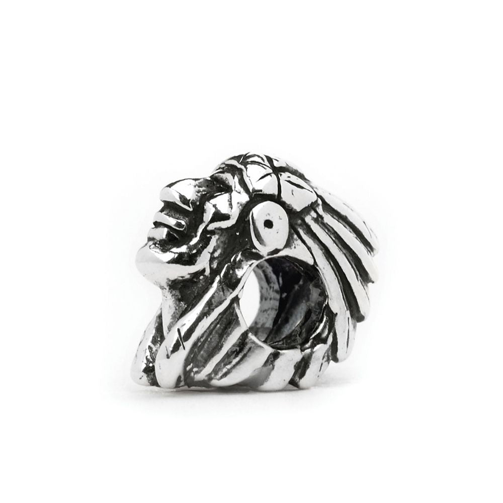 Novobeads Native American Chief, Silver
