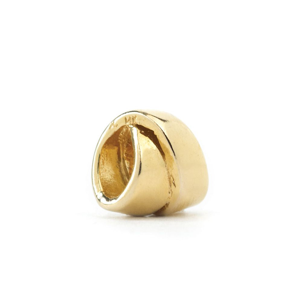 Novobeads Curly Q, 14K Gold