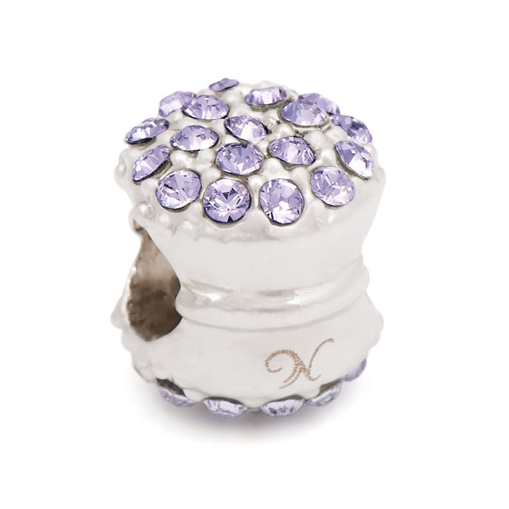 Novobeads White & Lavender Macaroon