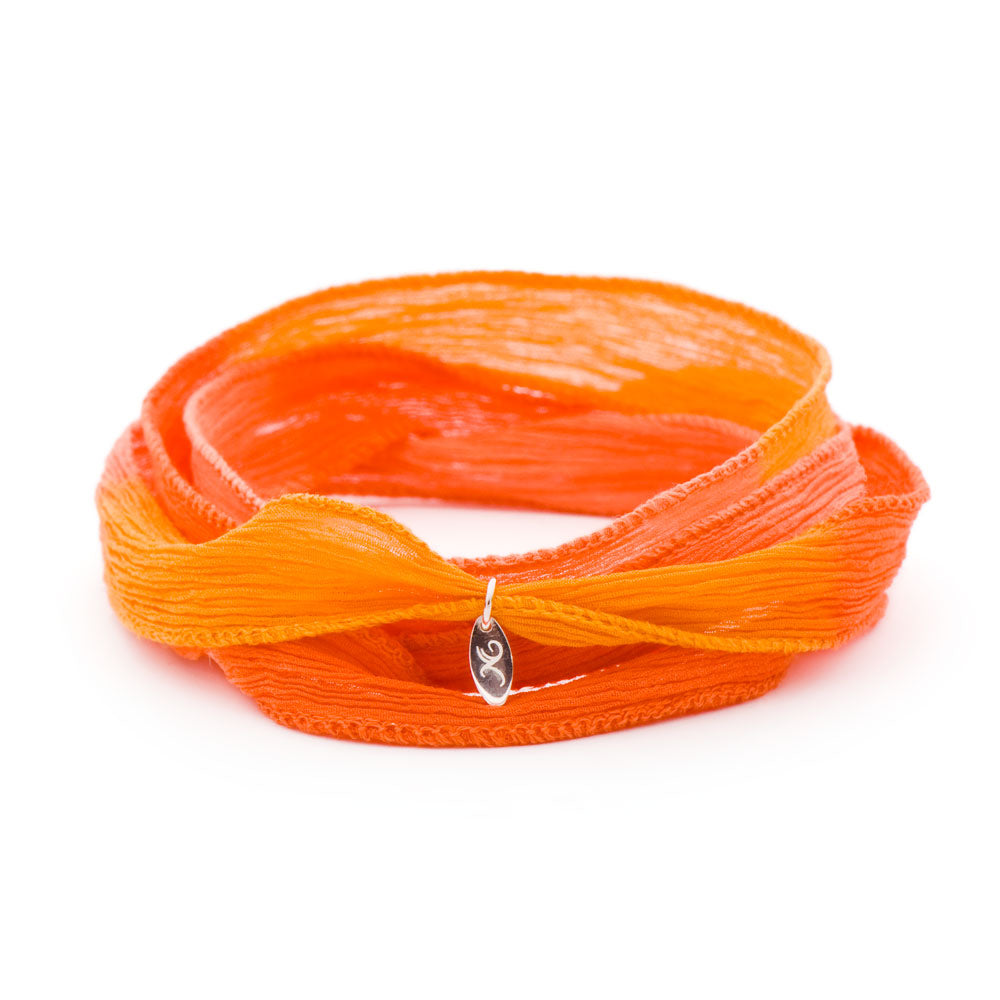 Novobeads Pumpkin Silk Wrap