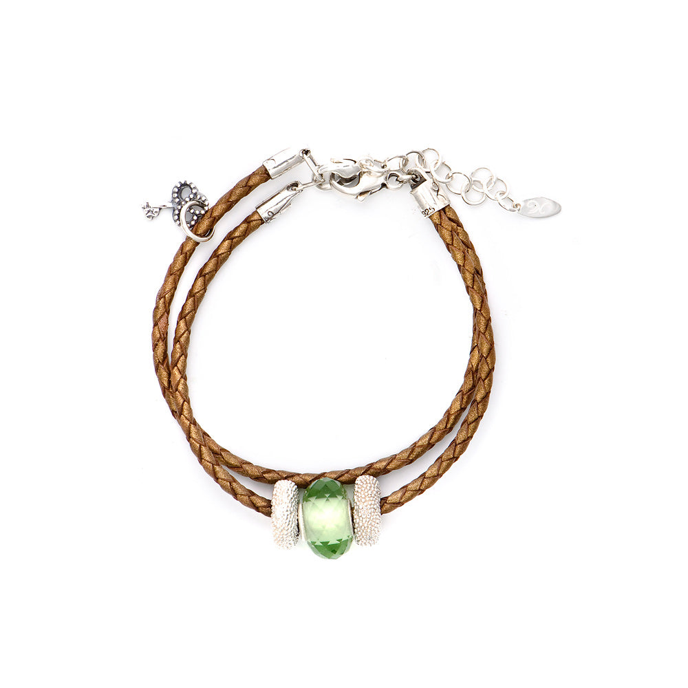Novobeads Holiday Gift Bracelets, Bronze Sugar Bracelet