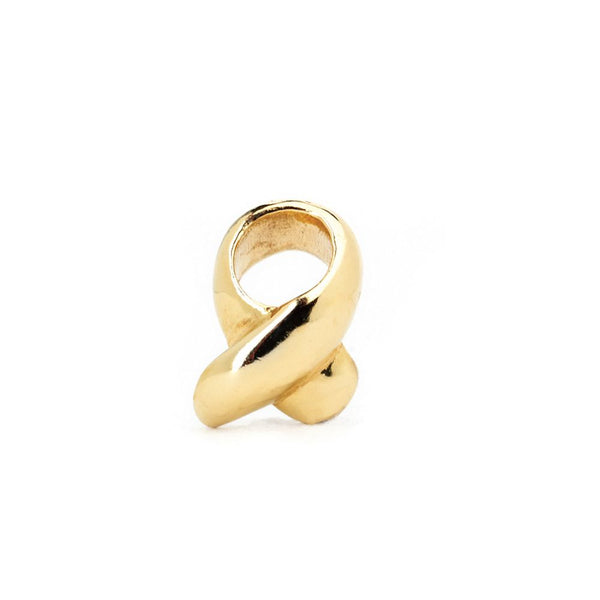 Awareness Ribbon, 14K Gold