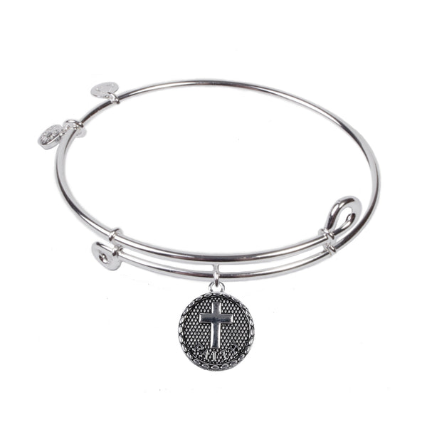 Cross, Bangle Sterling Silver Plated