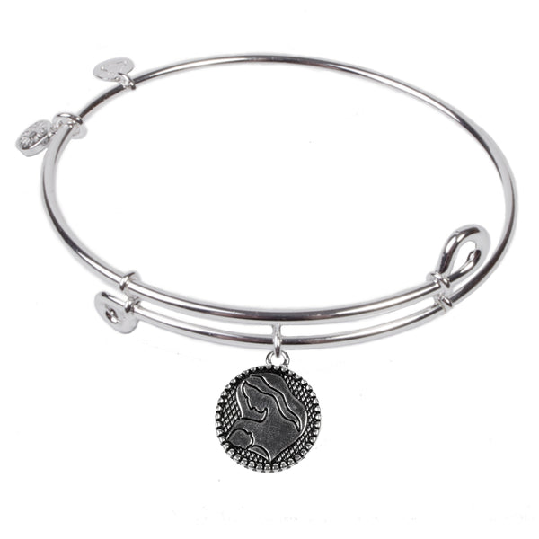 Mother, Bangle Sterling Silver Plated