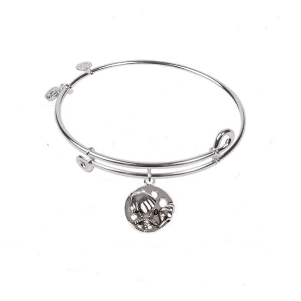 Ocean, Bangle Sterling Silver Plated