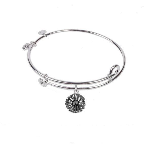Daisy, Bangle Sterling Silver Plated