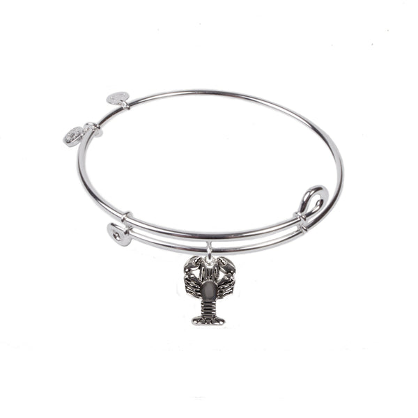 Lobster, Bangle Sterling Silver Plated