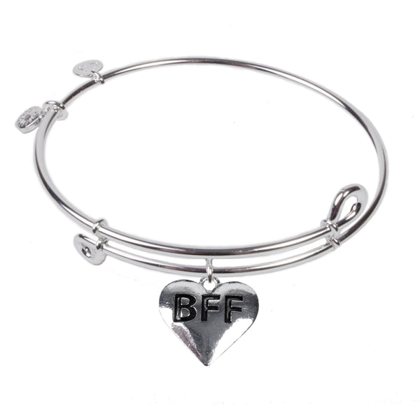 Best Friend Forever, Bangle Sterling Silver Plated