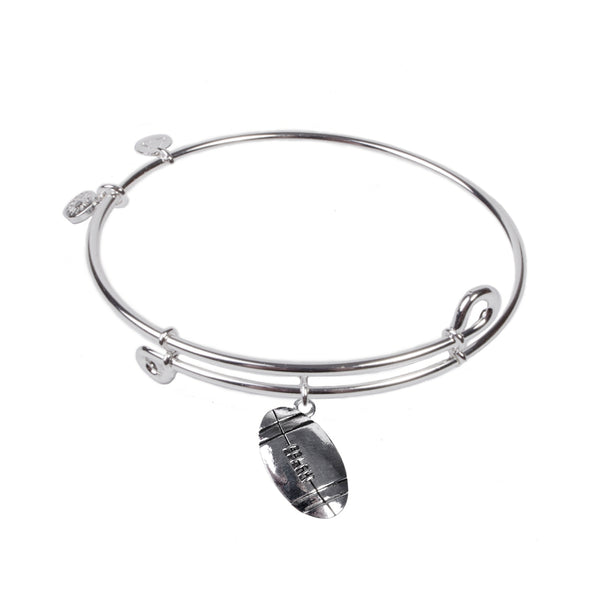 Football, Bangle Sterling Silver Plated