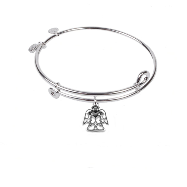 Angel, Bangle Sterling Silver Plated