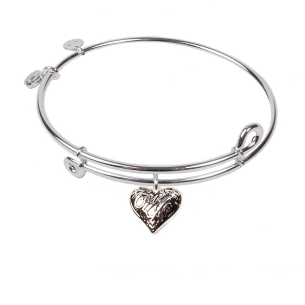 Wife, Bangle Sterling Silver Plated