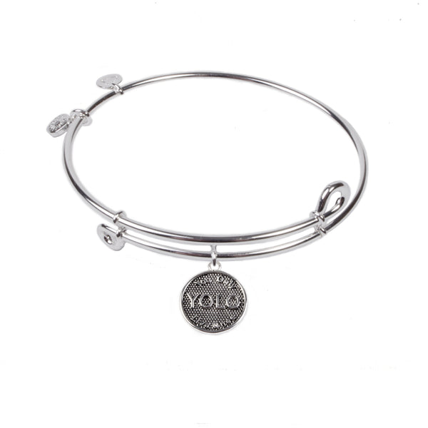 Yolo, Bangle Sterling Silver Plated