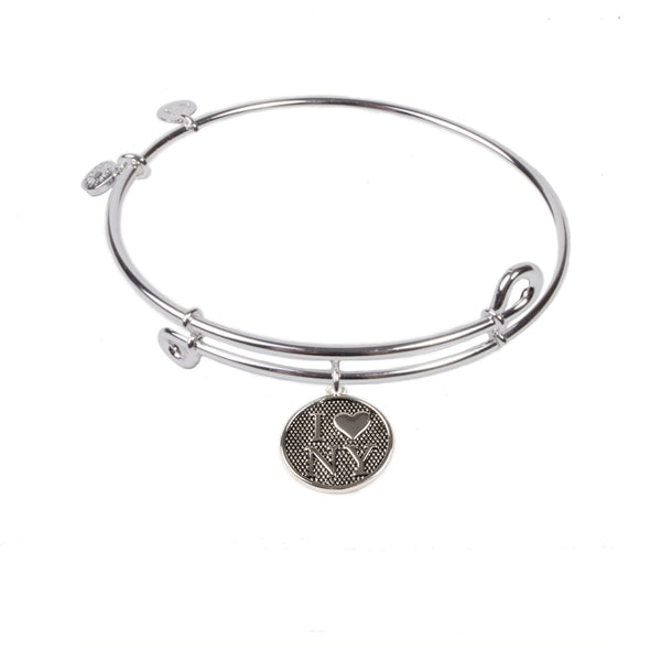 I Love NY, Bangle Sterling Silver Plated