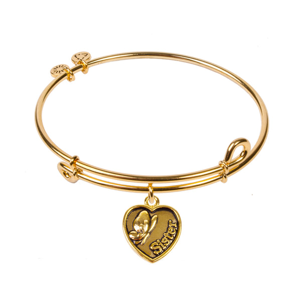 Sister, Bangle 18K Gold Plated