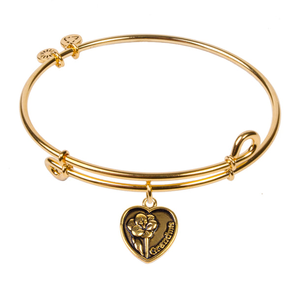 Grandmother, Bangle 18K Gold Plated