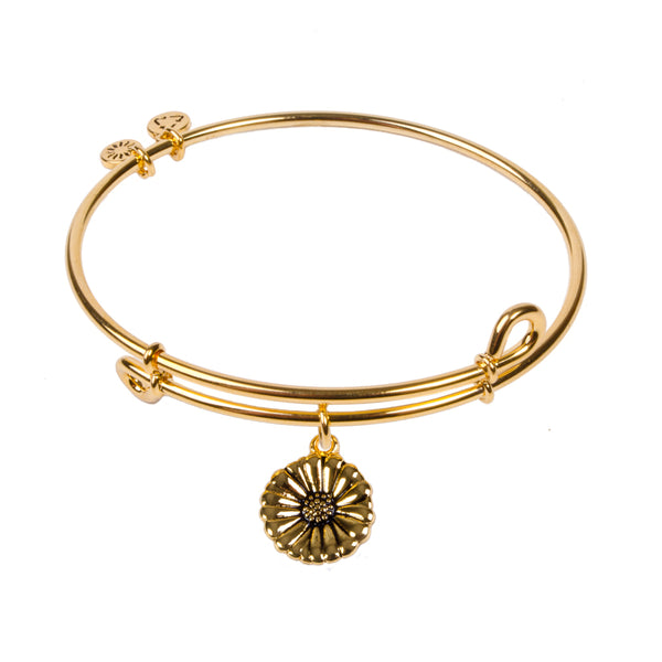 Daisy, Bangle 18K Gold Plated