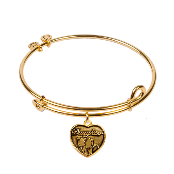 Daughter, Bangle 18K Gold Plated