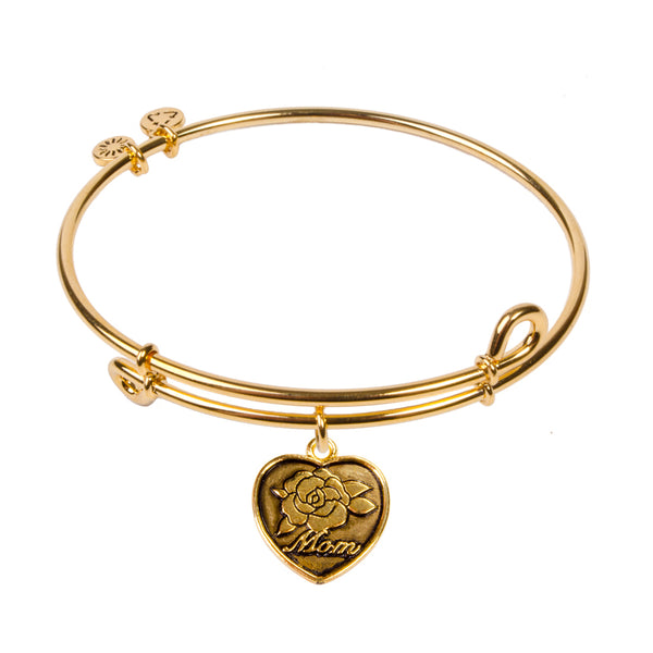 Mom, Bangle 18K Gold Plated