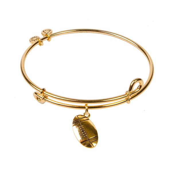 Football, Bangle 18K Gold Plated