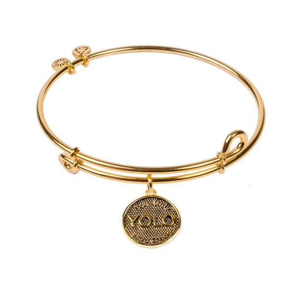 Yolo, Bangle 18K Gold Plated