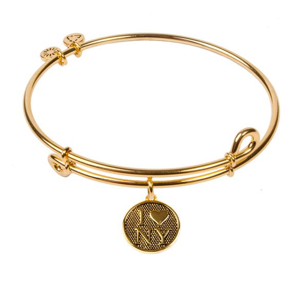 I Love NY, Bangle 18K Gold Plated