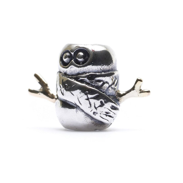 Snowman, Silver with 14K Gold