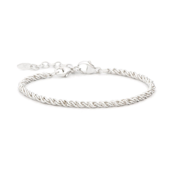 Bracelet Silver Adjustable 6.5-8 inch/17-20 cm