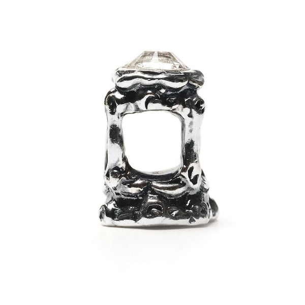 Gazebo, Silver with Crystals