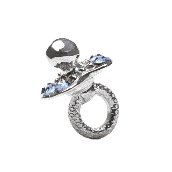 It's a Boy!, Silver with Crystals