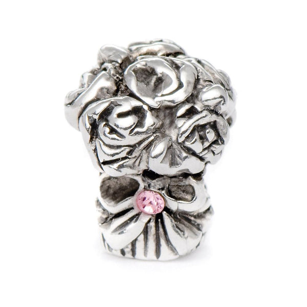Bouquet, Silver with Crystals