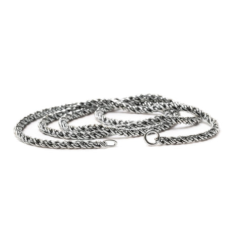 Necklace Silver 17.5 inch/44.5 cm