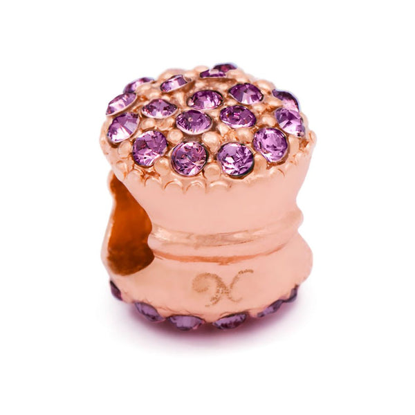 Rose & Purple Macaroon