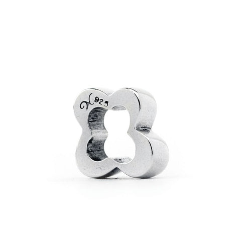 Novobeads Flower Spacer, Silver