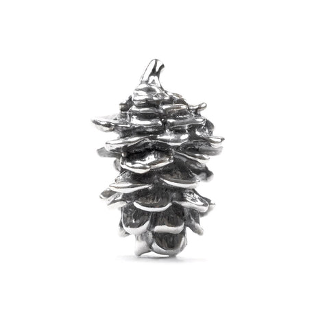 Novobeads Pine Cone, Silver