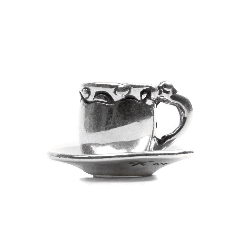 Novobeads Tea Cup, Silver