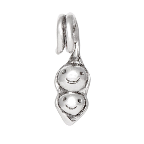 Novobeads Two Peas in a Pod, Silver