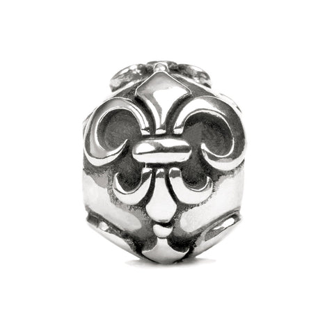 Novobeads Fleur-de-lis, Silver