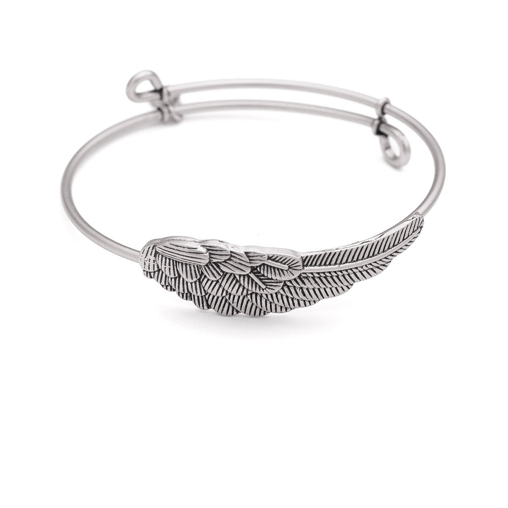 SOL Wing, Cufflet Antique Silver Color Finish