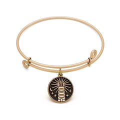 Lighthouse, Bangle Antique Gold Color Finish
