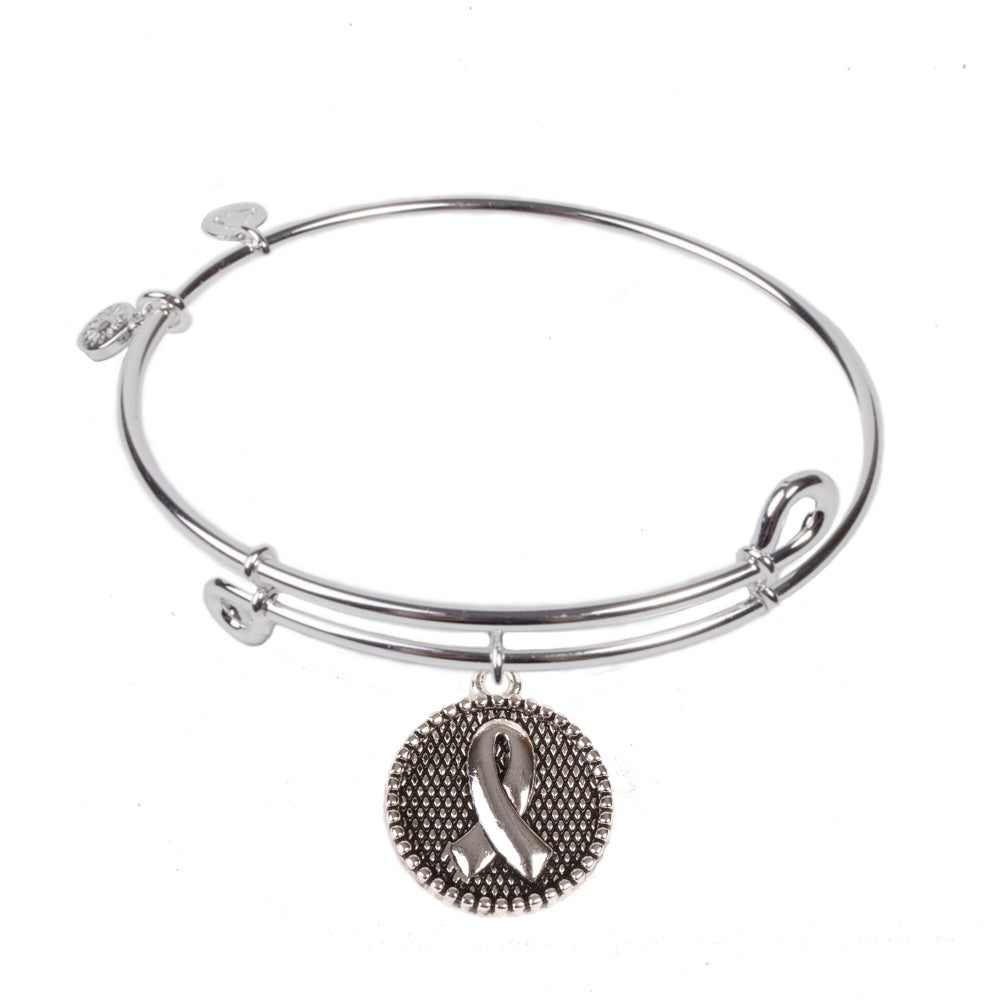 SOL Awareness, Bangle Sterling Silver Plated