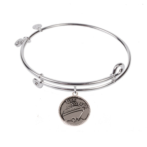 SOL Cruise Ship, Bangle Sterling Silver Plated