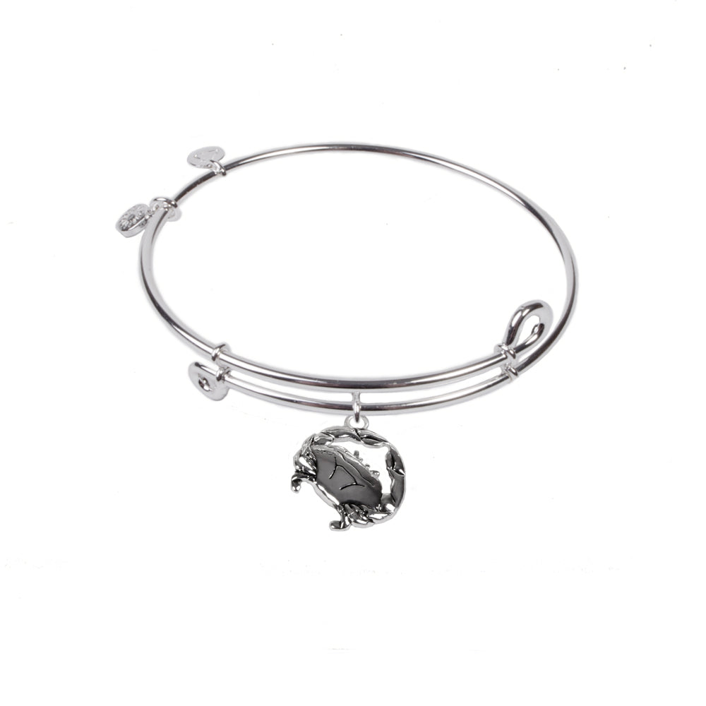 SOL Crab, Bangle Sterling Silver Plated