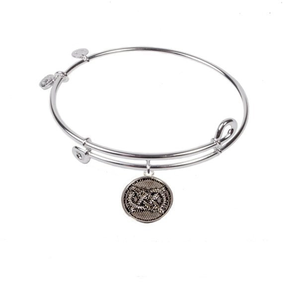 SOL Sailor's Knot, Bangle Sterling Silver Plated
