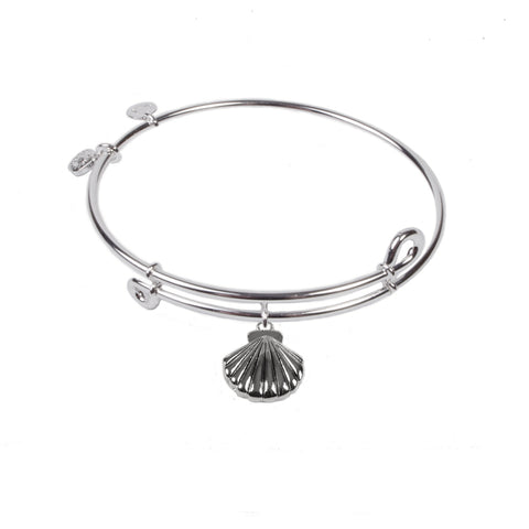 SOL Seashell, Bangle Sterling Silver Plated