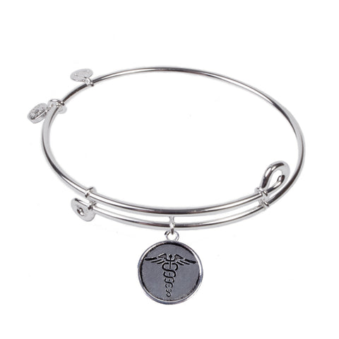 SOL Nurse, Bangle Sterling Silver Plated