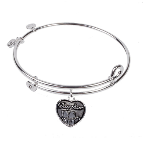 SOL Daughter, Bangle Sterling Silver Plated