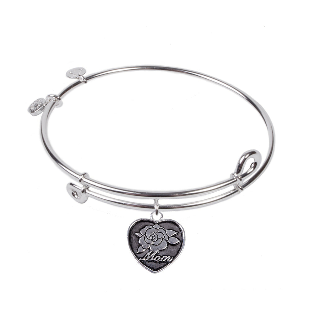 SOL Mom, Bangle Sterling Silver Plated