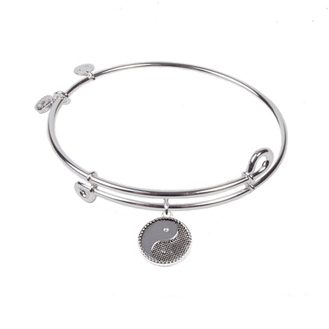 SOL Yin Yang, Bangle Sterling Silver Plated