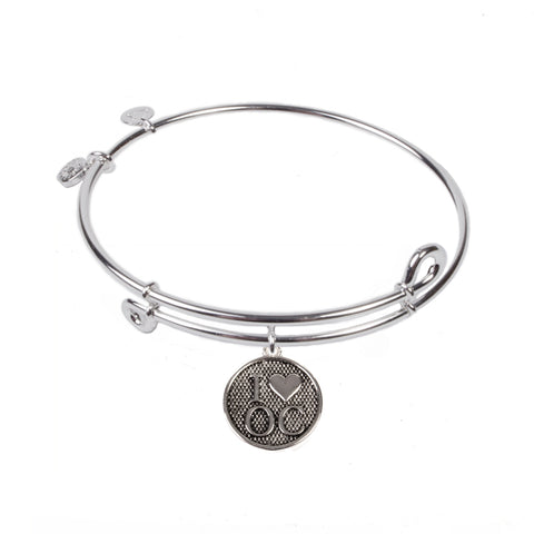 SOL I Love OC, Bangle Sterling Silver Plated